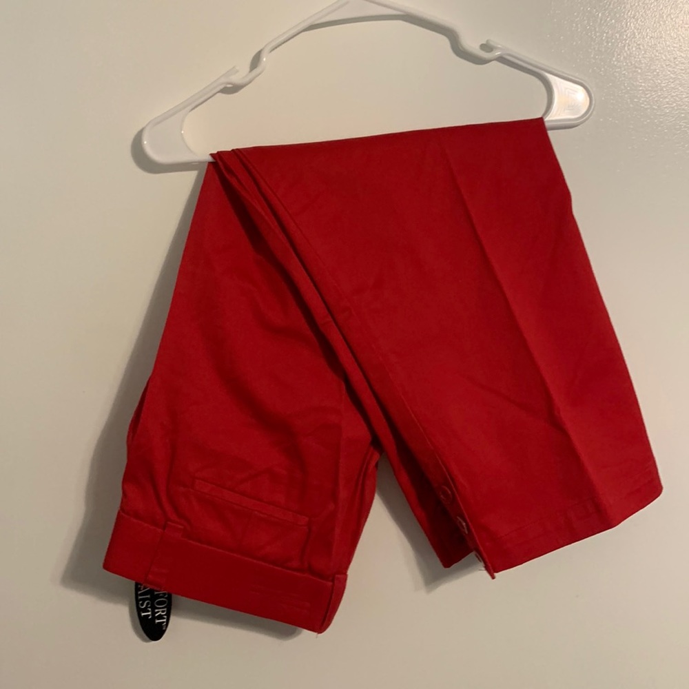 Sag Harbor Stretch Capris 10 Missy Love Boat Tuscan Red